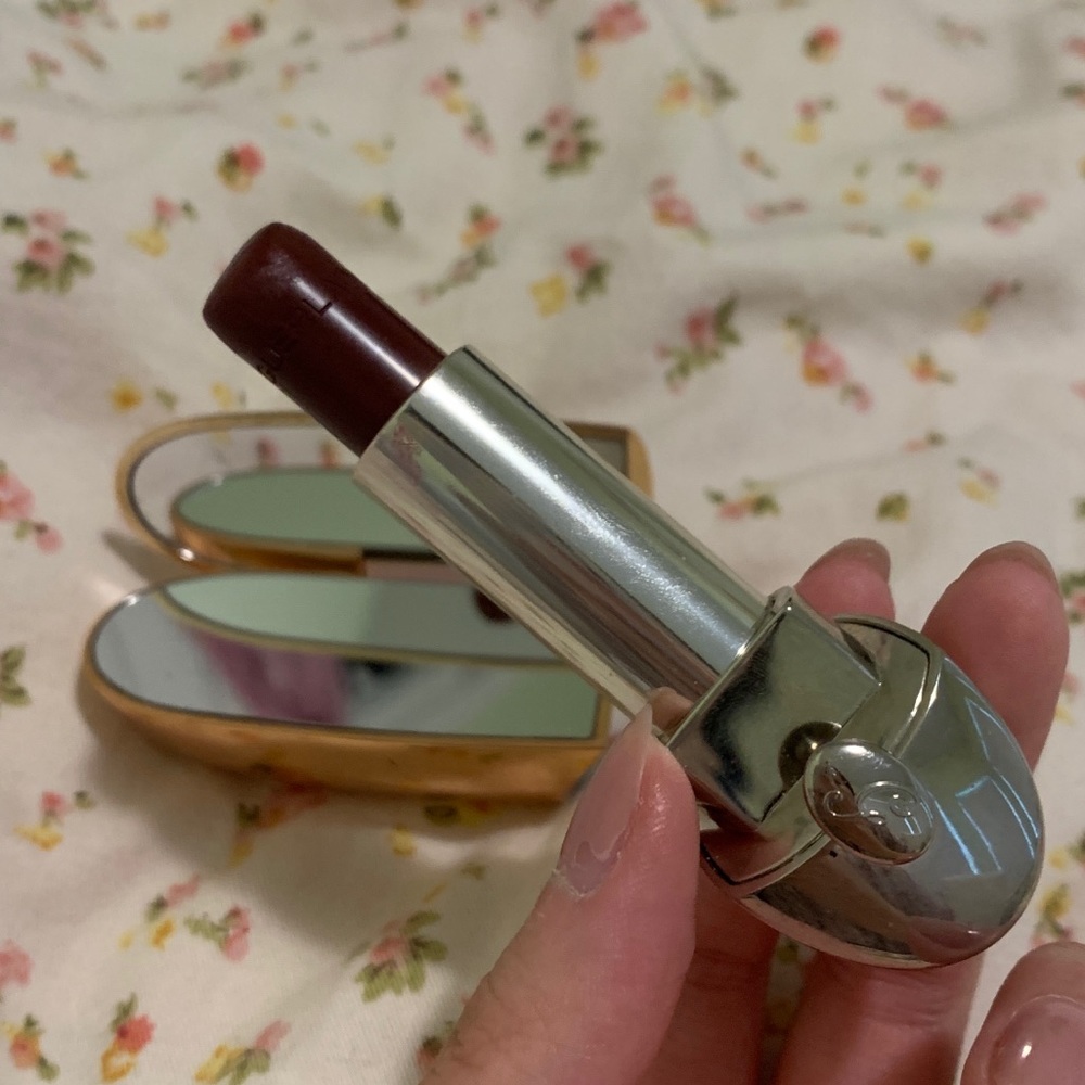 Guerlain rouge G lipstick and case